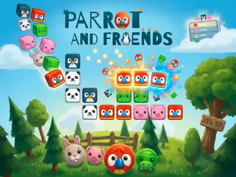 Parrot and Friends เกมออนไลน์