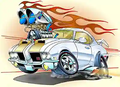 Cartoon Cars Hidden Star เกมออนไลน์