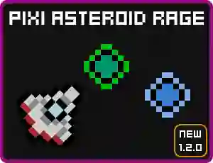 Pixi Asteroid Rage เกมออนไลน์