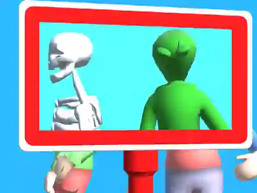 Find Alien 3d เกมออนไลน์