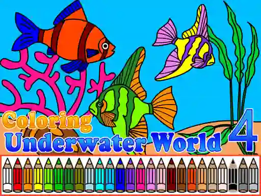 Coloring Underwater World 4 เกมออนไลน์