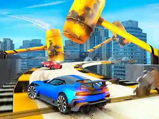 Stunt Car Driving Challenge - Impossible Stunts เกมออนไลน์