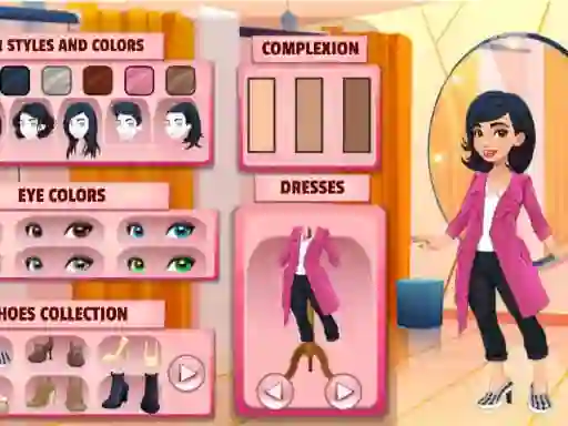 Girl Dressup Deluxe เกมออนไลน์