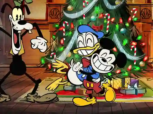 Preparing Mickey For Christmas Match 3 เกมออนไลน์