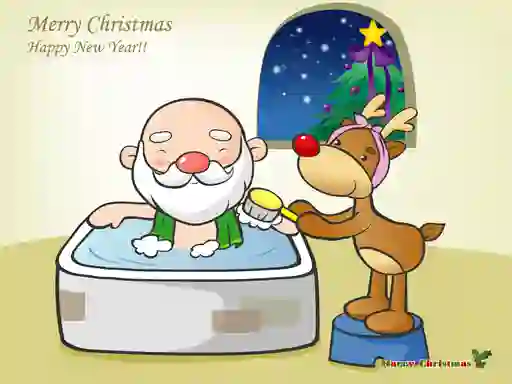 Funny Christmas Puzzle เกมออนไลน์