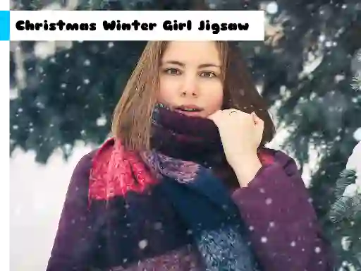 Christmas Winter Girl Jigsaw เกมออนไลน์