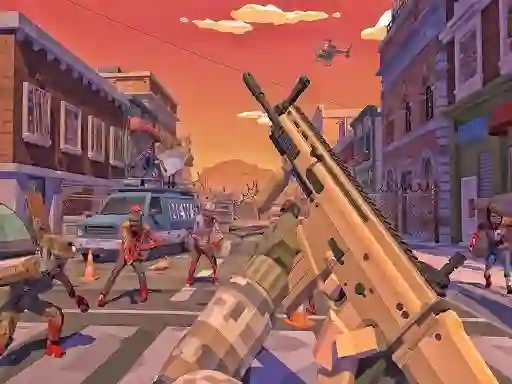 Polygon War Z Zombie เกมออนไลน์