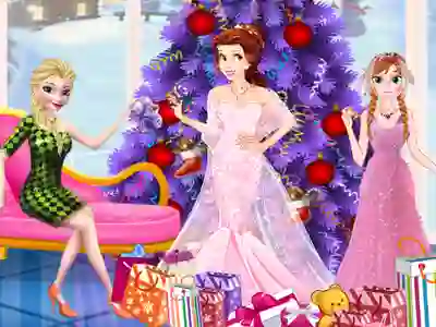 Girls Christmas Party Prep เกมออนไลน์