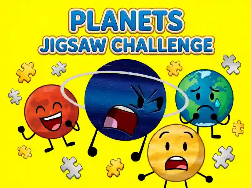 Planets Jigsaw Challenge เกมออนไลน์