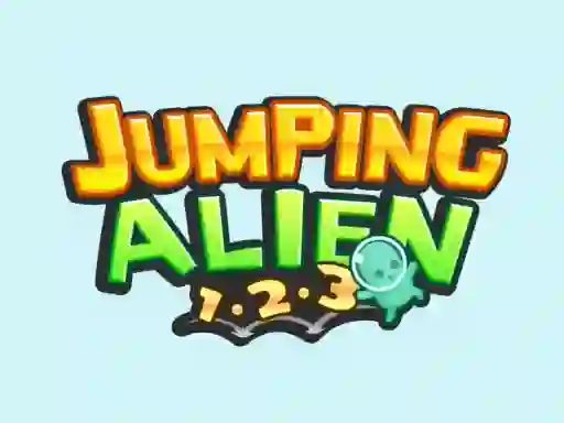 Jumping Alien 1.2.3 เกมออนไลน์