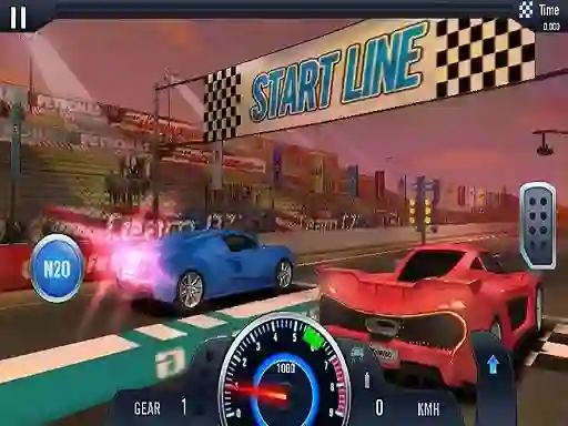 Fast Line Furious Car Racing เกมออนไลน์
