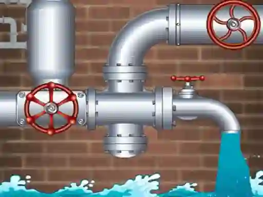 Plumber Pipes 2D เกมออนไลน์