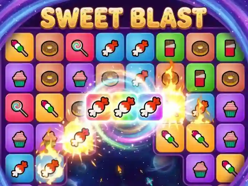 Sweet Blast เกมออนไลน์