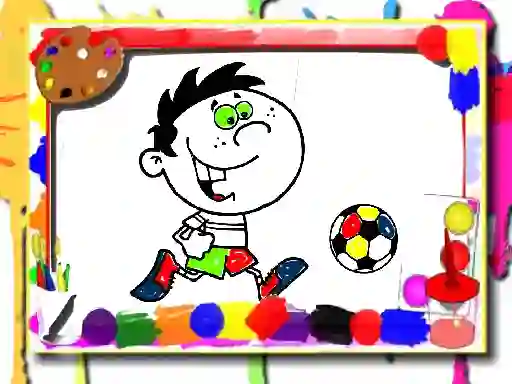 Football Coloring Time เกมออนไลน์