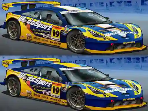 Spot Differences: Race Car เกมออนไลน์