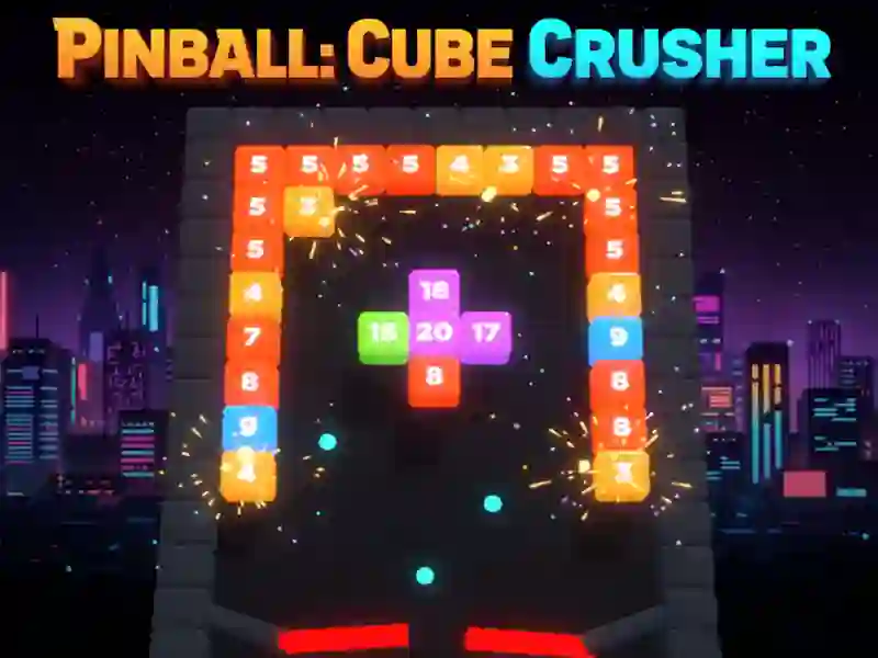 Pinball: Cube Crusher เกมออนไลน์