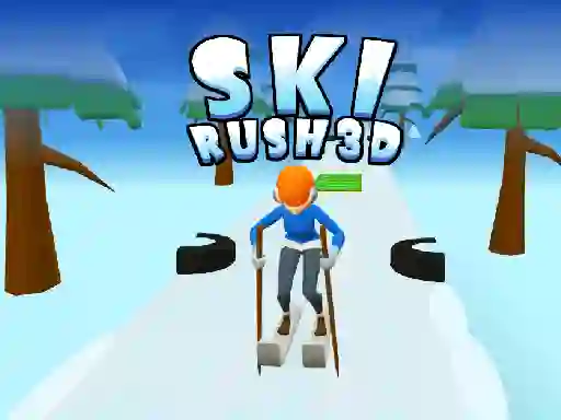 Ski Rush 3d เกมออนไลน์