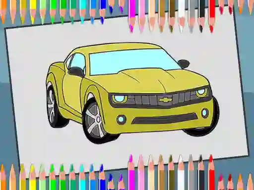 American Cars Coloring Book เกมออนไลน์