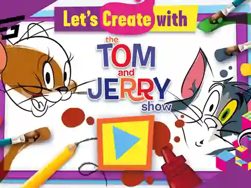 Lets Create with Tom and Jerry เกมออนไลน์