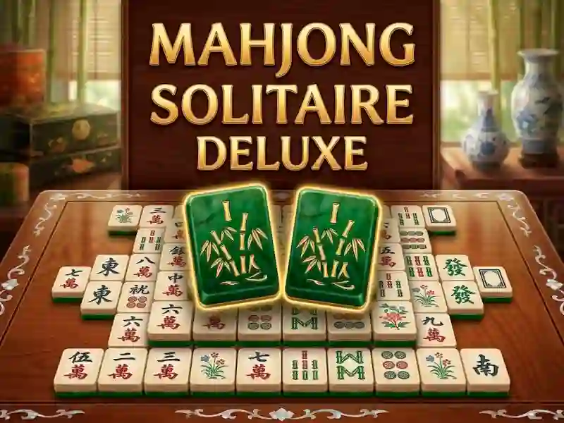Mahjong Solitaire Deluxe เกมออนไลน์