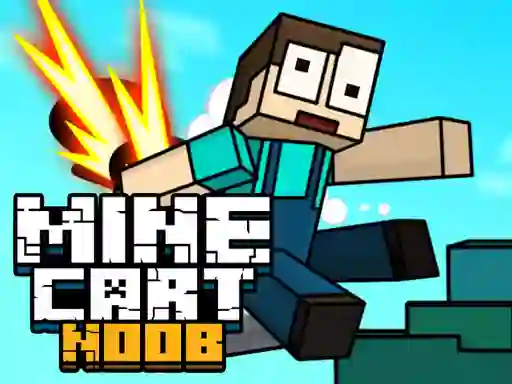 Mine Cart Noob เกมออนไลน์