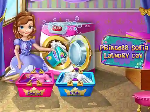 Young Princess Laundry Day เกมออนไลน์