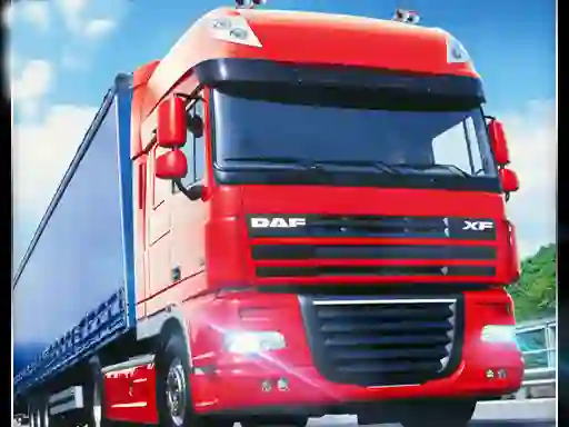 Euro Truck Simulator Cargo Truck Drive เกมออนไลน์