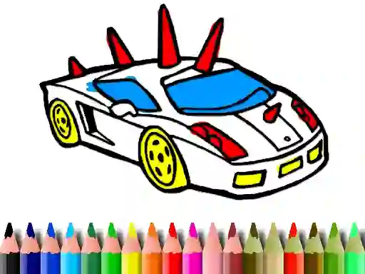 Back To School: GTA Cars Coloring เกมออนไลน์