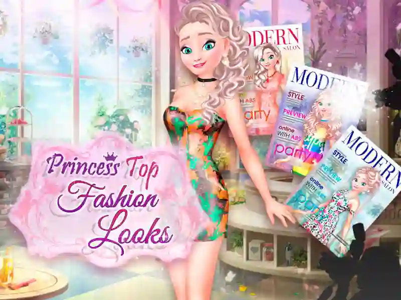 Princess Top Fashion Looks เกมออนไลน์