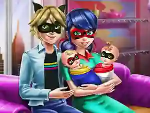 Dotted Girl Family Day เกมออนไลน์
