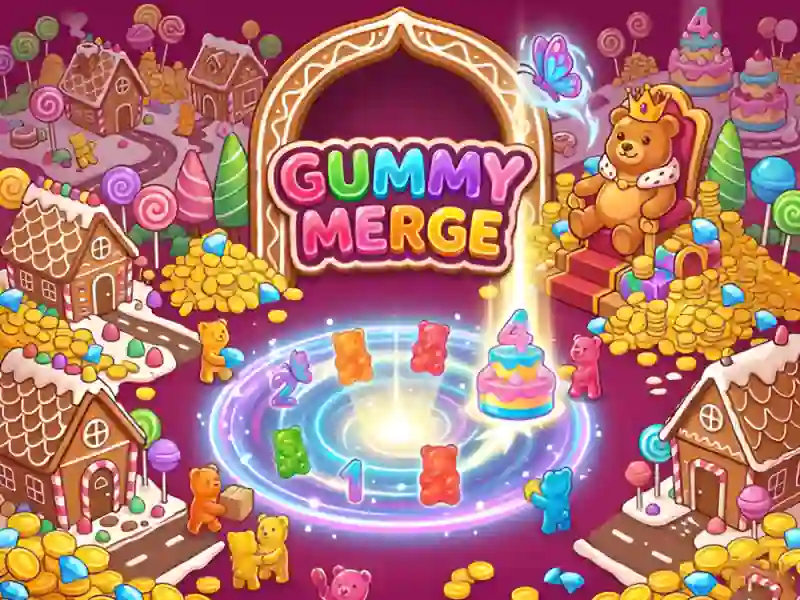 Gummy Merge เกมออนไลน์