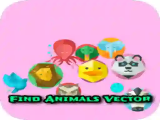 Find Animals Vector เกมออนไลน์