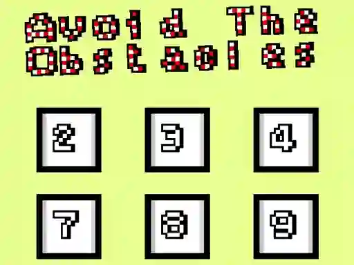 Avoid the obstacles เกมออนไลน์