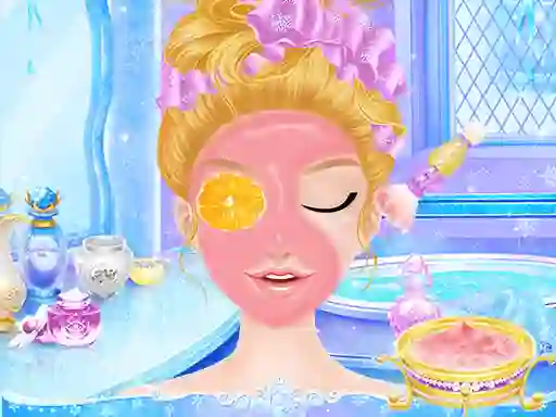 Princess Salon Frozen Party เกมออนไลน์
