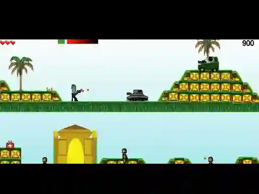 Commando Days Adventures เกมออนไลน์