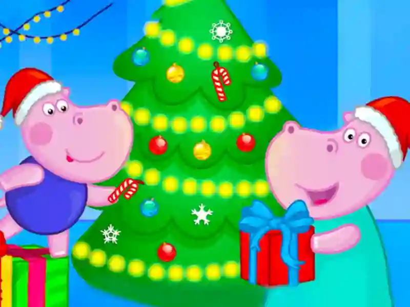 Hippo Christmas Calendar เกมออนไลน์