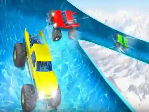 Crazy Monster Truck Water เกมออนไลน์