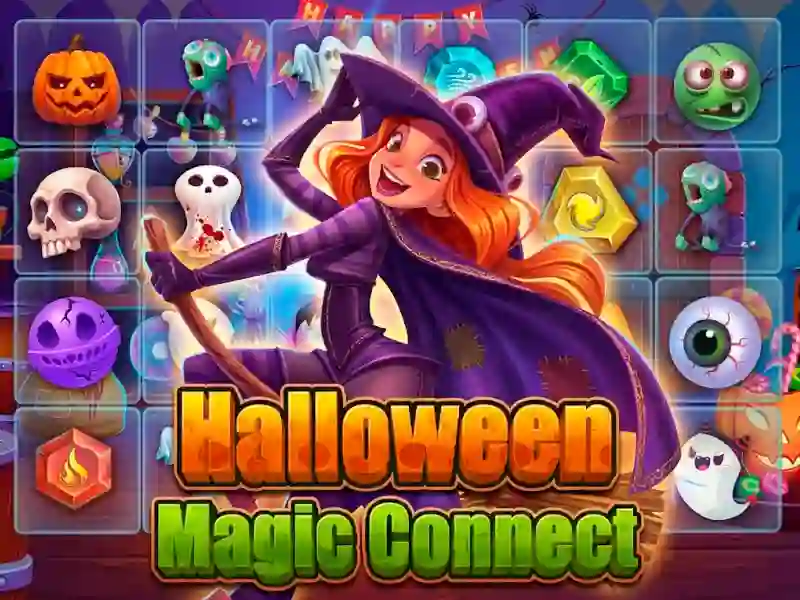 Halloween Magic Connect เกมออนไลน์