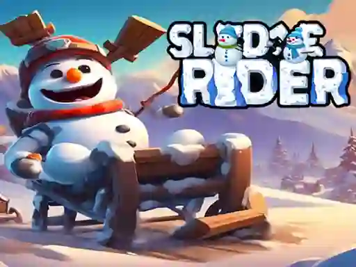 Christmas Sledge Rider 3D เกมออนไลน์