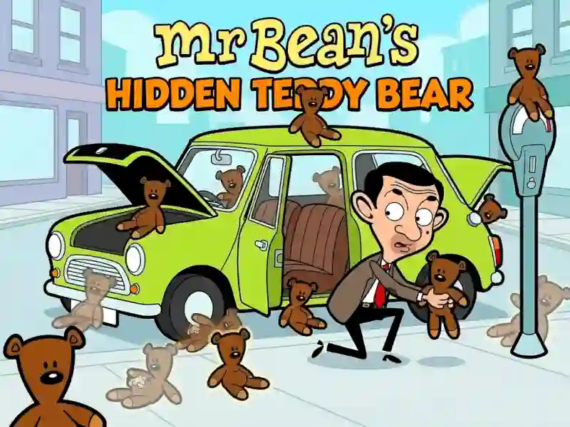 Mr Bean Car Hidden Teddy Bear เกมออนไลน์