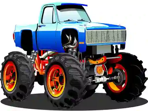 Monster Truck Puzzle เกมออนไลน์
