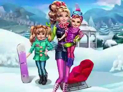 Twins Winter Fun! เกมออนไลน์