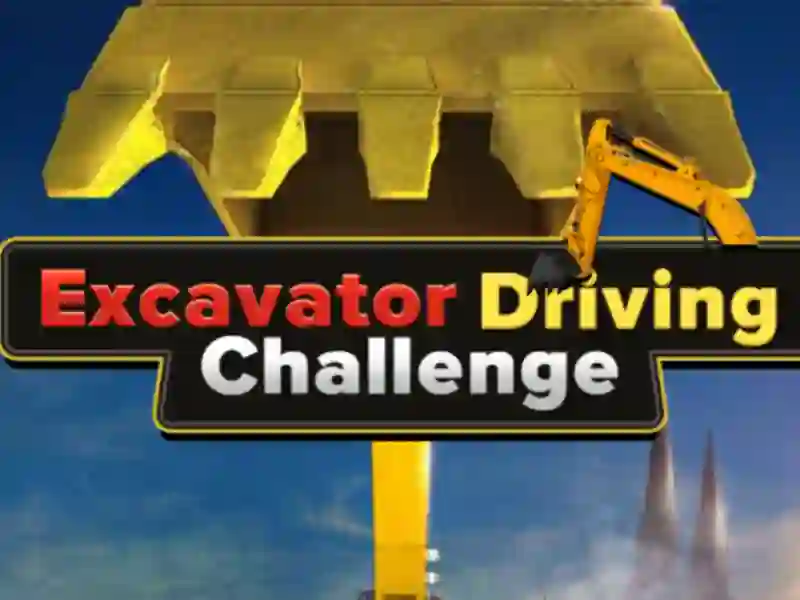 Excavator Driving Challenge เกมออนไลน์