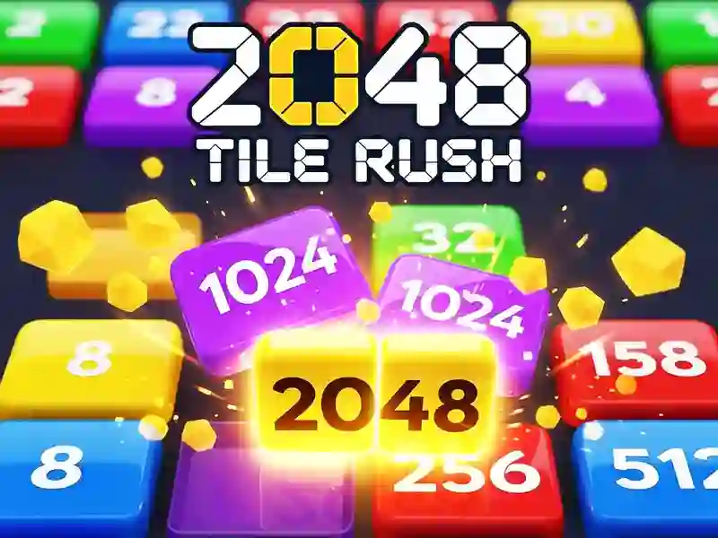 2048 Tile Rush เกมออนไลน์