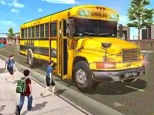City School Bus Driving เกมออนไลน์