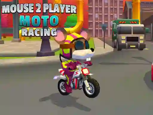 Mouse 2 Player Moto Racing เกมออนไลน์