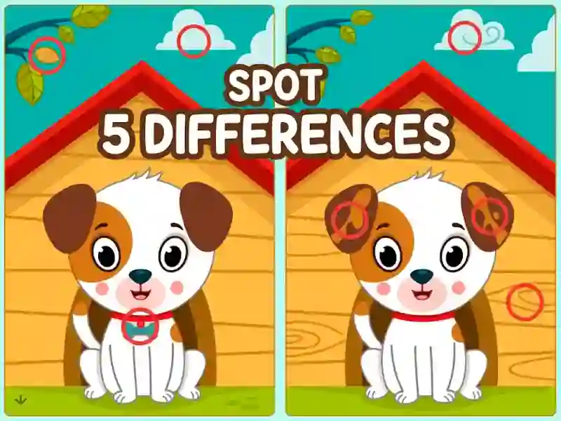 Spot 5 Differences เกมออนไลน์