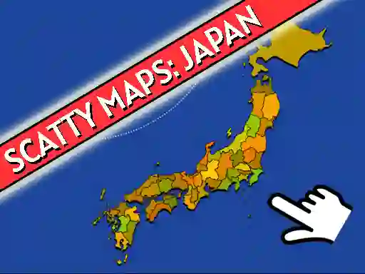 Scatty Maps Japan เกมออนไลน์