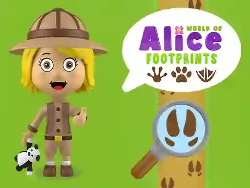 World of Alice Footprints เกมออนไลน์