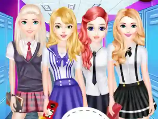Girls School Fashion เกมออนไลน์